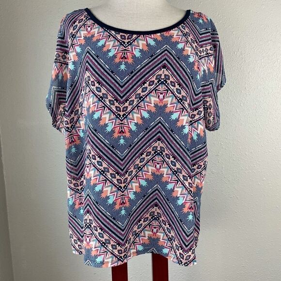 Absolutely Famous Short Sleeve Shirt Size L - Picture 1 of 8